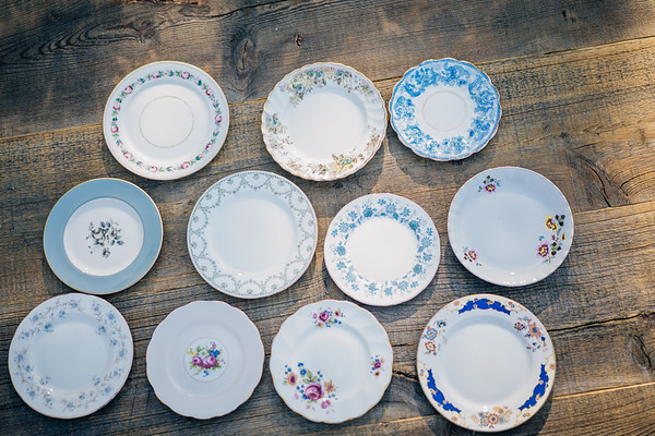 Mixed Vintage Dessert Plates